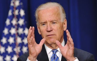 US Vice President Joe Biden speaks at the White House during a recent event.