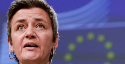 Margrethe Vestager, vicepresidenta de la CE.