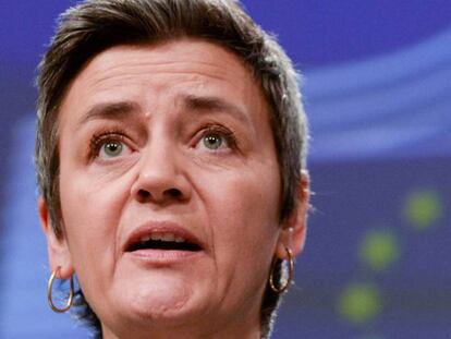 Margrethe Vestager, vicepresidenta de la CE.