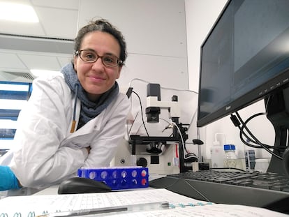 Eva Jiménez-Guri, investigadora de la Universidad de Exeter, en Reino Unido.