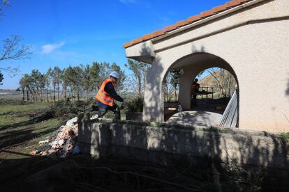 Un viejo edificio en el cerro El Viso que Escribano Mechanical Engineering quiere reformar para convertirlo en parte de un complejo dedicado a la investigación tecnológica.