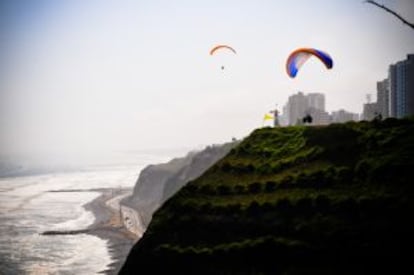 La costa de Lima.