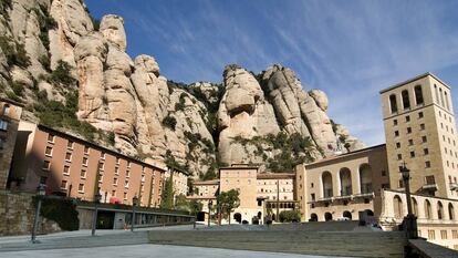 El monasterio de Montserrat, en una imagen de archivo.