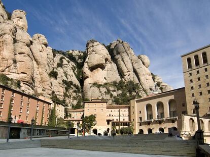 El monasterio de Montserrat, en una imagen de archivo.