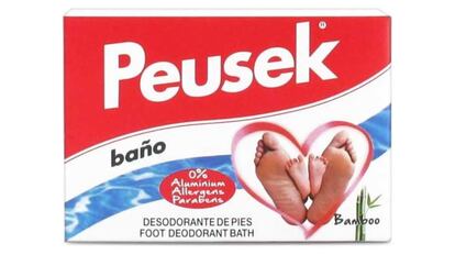 Peusek baño en polvo.