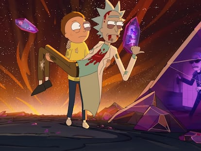 Una imagen del primer episodio de la quinta temporada de 'Rick y Morty'