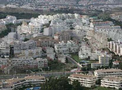 Construcción de viviendas en Benalmádena (Málaga) este año.