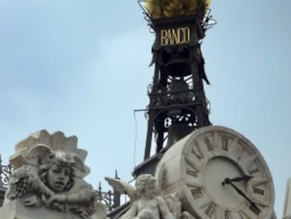 Reloj del Banco de Espa&ntilde;a.