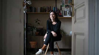 La directora Cordelia Alegre, en su casa de Barcelona el pasado jueves.