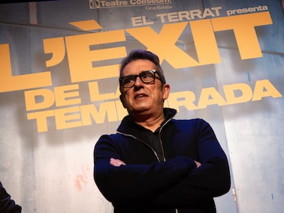 Andreu Buenafuente en la presentación de la obra teatral 'L'Éxit de la Temporada', sobre los 30 años de El Terrat.