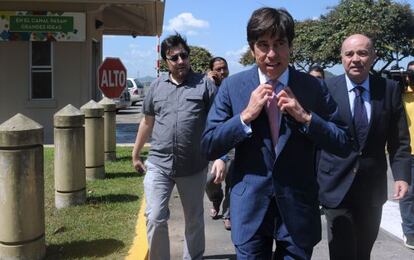 Manuel Manrique, presidente de Sacyr, el pasado jueves en Panamá