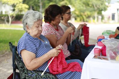 Mujeres de Cuernavaca, Morelos, participantes del programa 'Empresas de la mujer morelense', que se puso en marcha en 2013.