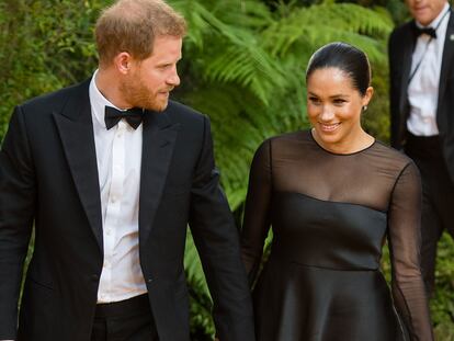 Meghan Markle eligió un diseño negro de Jason Wu para asistir