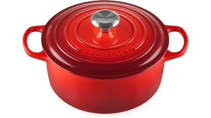 Cocotte redonda Le Creuset.