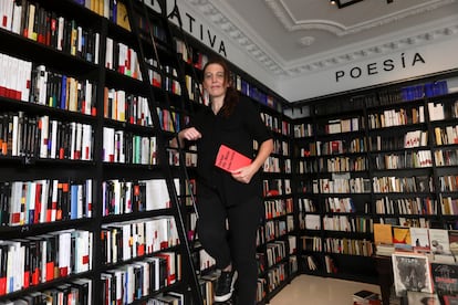 Andrea Stefanoni, escritora y propietaria de la recién inaugurada librería La Mistral, en la Travesía del Arenal.
