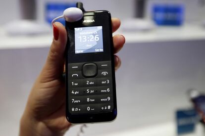 Imagen del Nokia 105,el móvil más barato de la firma finlandesa con pantalla de color