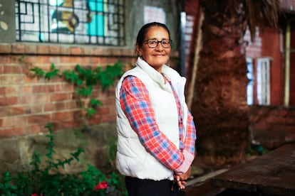 Lidia Rodríguez, an organic farmer from La Chorrera, in the Amazonas region of Colombia.