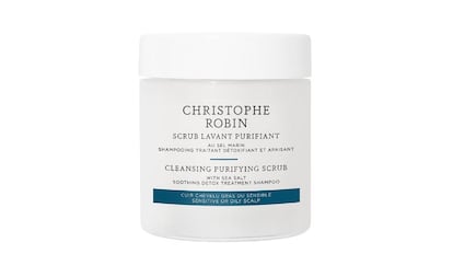 Exfoliante capilar Cleansing Purifying Scrub: hidratante y refrescante, funciona genial como tratamiento detox, para sanear y equilibrar el cuero cabelludo sensible o con tendencia grasa y como tratamiento postcoloración (75 ml).