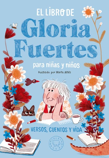 Portada de 'El libro de Gloria Fuertes para niñas y niños'