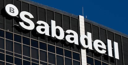 Oficinas de Banco Sabadell en Barcelona.