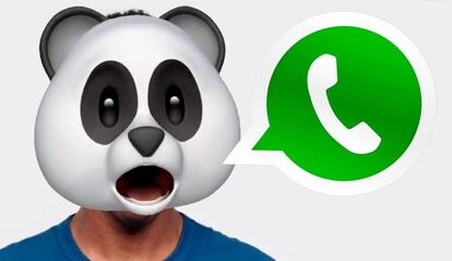 Utiliza Animojis en WhatsApp.