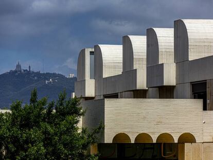 El exterior de la Fundació Miró, uno de los trabajos imprescindibles de Josep Lluís Sert en Barcelona.