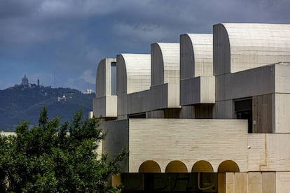 El exterior de la Fundació Miró, uno de los trabajos imprescindibles de Josep Lluís Sert en Barcelona.