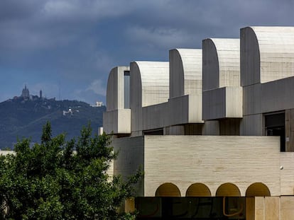 El exterior de la Fundació Miró, uno de los trabajos imprescindibles de Josep Lluís Sert en Barcelona.