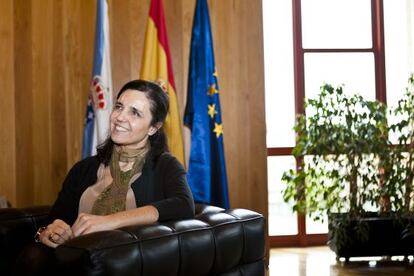 La presidenta del Parlamento gallego, Pilar Rojo 