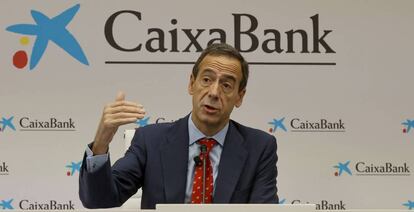 Gonzalo Gortázar, consejero delegado de Caixabank, a finales de octubre en Valencia.