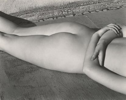 Desnudo / Nude, 1936, de Edward Weston. 