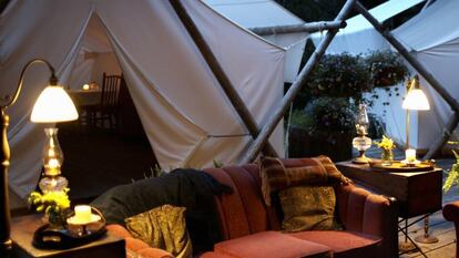 ’Glamping’: la nueva forma de acampar con todo lujo