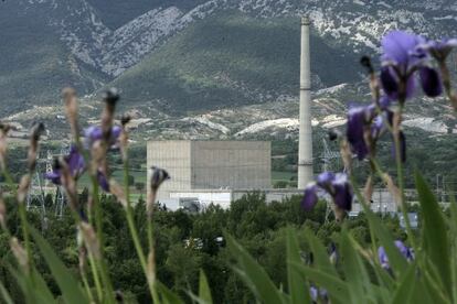 La central nuclear de Santa Mar&iacute;a de Garo&ntilde;a, en Burgos.