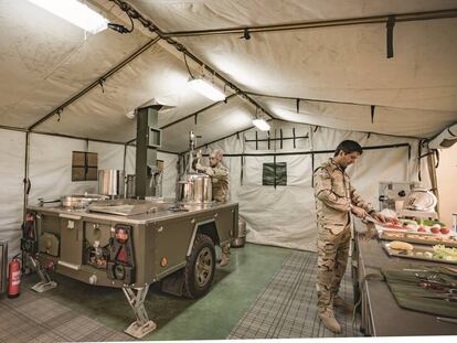 Cocinas militares móviles desarrolladas por Arpa