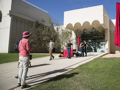 La fundación Miró cerrada afectada por la huelga del personal subcontratado.