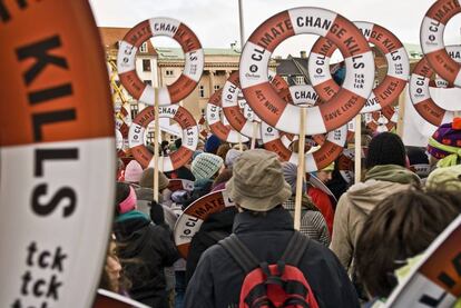 Movilizaciones contra el cambio climático.