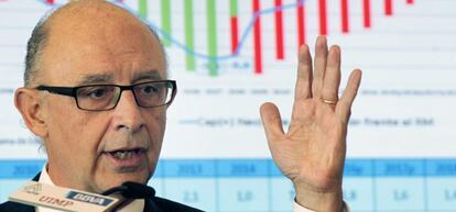 El ministro de Hacienda, Cristóbal Montoro.