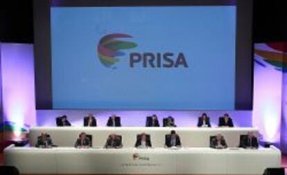 Junta de accionistas de PRISA.