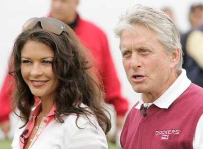 Catherine Zeta-Jones y Michael Douglas.