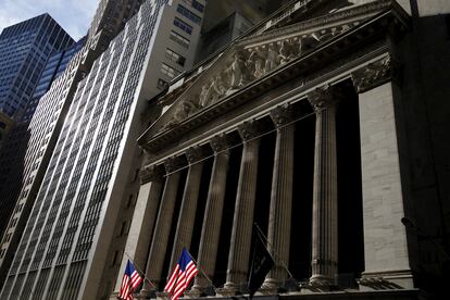 La Bolsa de Nueva York, en Wall Street, en una imagen de archivo.