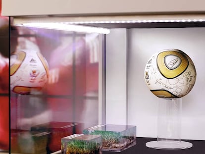 El balón del Mundial que ganó España