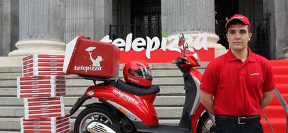 Reestreno en Bolsa de Telepizza en abril de 2016.