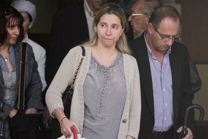 Los padres de Marta del Castillo a su salida del juzgado.