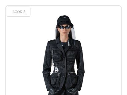 Marine Serre se arranca con una colección irónica llena de «arquetipos» del mundo COVID