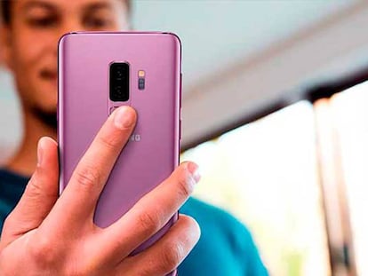 Samsung patenta un lector de huellas que ocupa toda la pantalla del móvil