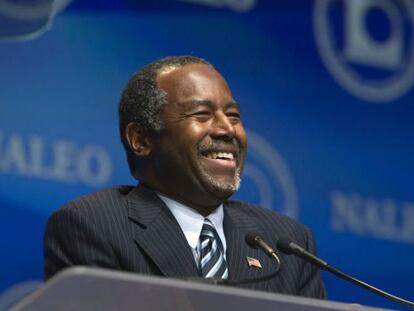 Ben Carson, el único candidato republicano que acudió a Las Vegas