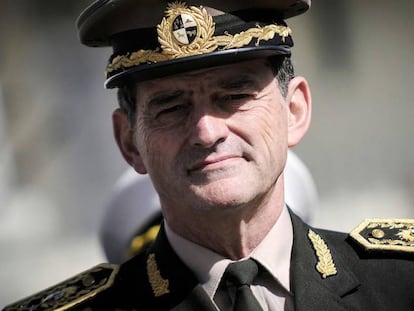 O chefe do Exército uruguaio, Guido Manini Rios.