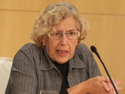 Manuela Carmena, alcaldesa de Madrid