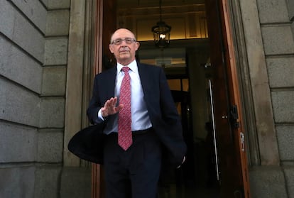 Cristóbal Montoro, exministro de Hacienda, en una imagen de archivo.