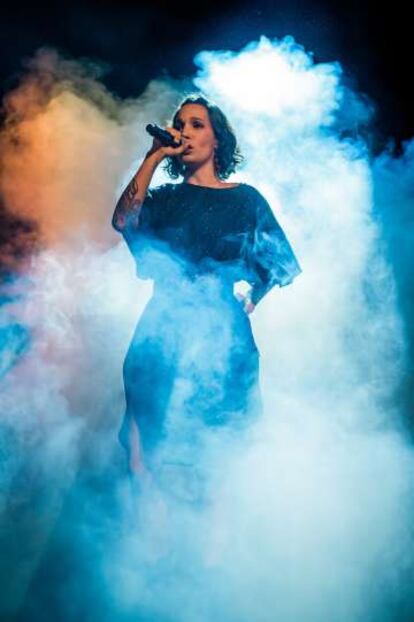La cantante PG-13, voz femenina de Calle 13